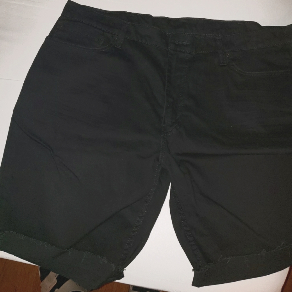 Mens black levi shorts